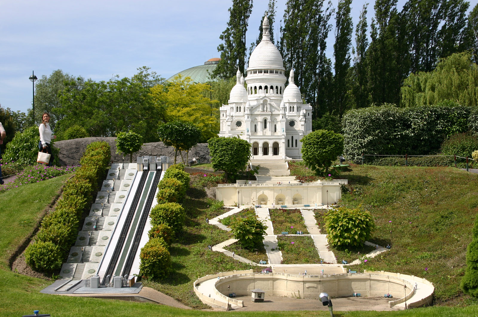 Basilica of the Sacré Cœur, Paris, France (Mini-Europe park, Brussels)